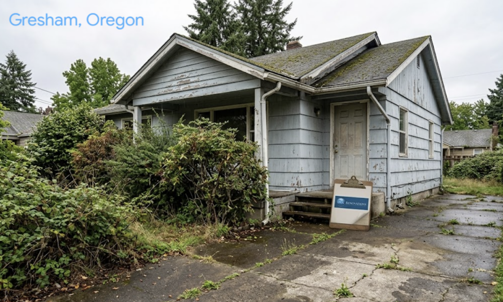 Cash House Buyers In Gresham Oregon Pdx Renovations